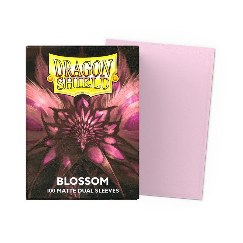 Dragon Shield | Matte Dual Standard Size Card Sleeves | 100 CT - Smooth & Tough Premium TCG Sleeves - Compatible with Pokemon, Flesh & Blood, One Piece & Magic the Gathering | Blossom - Image 2