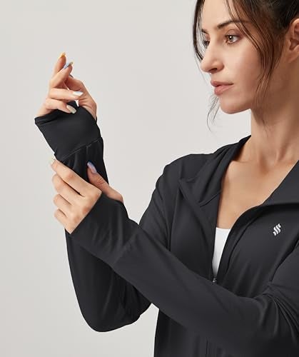 Soothfeel جاكيت هودي للنساء مع حماية من الشمس UPF 50+ خفيف الوزن بأكمام طويلة للنساء مع جيب للتنزه في الهواء الطلق - Image 5