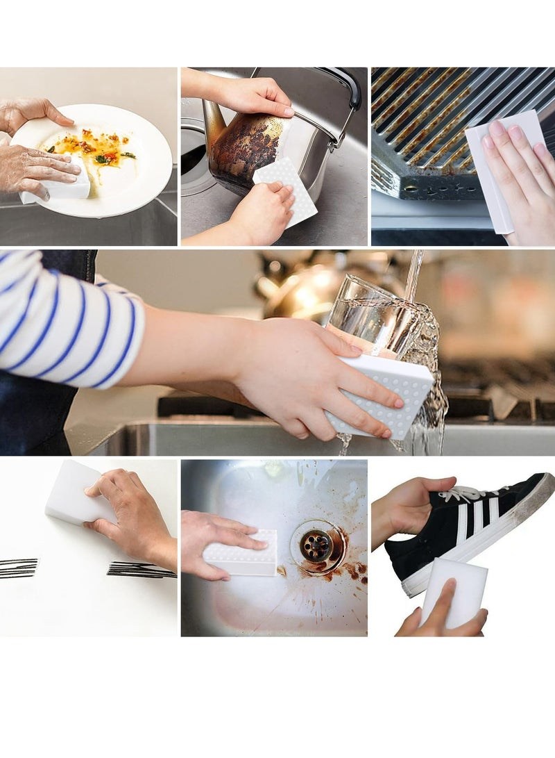 Oasisgalore 30 Pack Magic Sponge Eraser，Household Cleaning Pads No Scratches Cleaning Sponge - Image 4