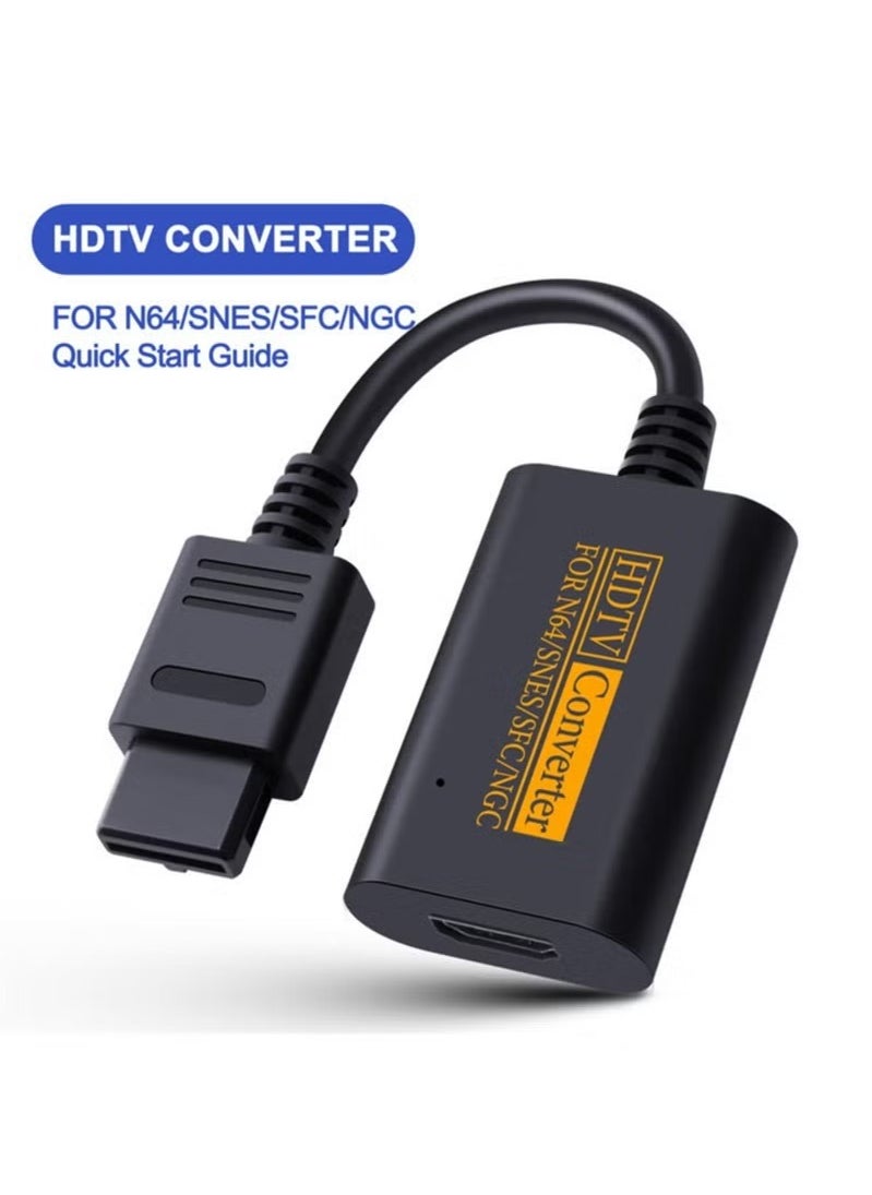 أسيف 1080p محول HDMI HD كابل محول لاسلكي نينتندو 64 / SNES جيم كيوب وحدة التحكم  - Image 1