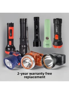 Generic Kangming 8951 Flashlight Mini Kids Student Outdoor Home Lighting LED Rechargeable Plastic Flashlight-Product Specifications:Flashlight Yb-132 (lithium Battery Red)  - Image 3