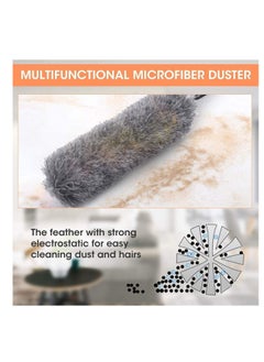 Dubkart Feather Duster Improved Long Pole Duster 30 to100 inches  - Image 2