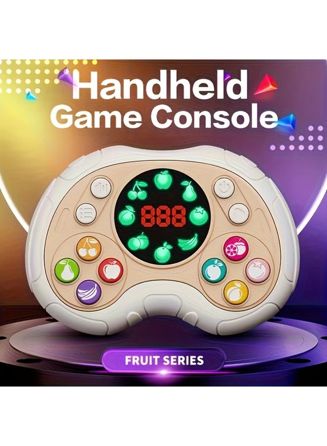 White Game Console Interactive Educational Learning Toy For Kids Brain Development - Image 1