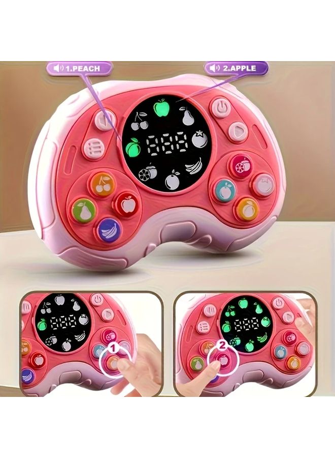 White Game Console Interactive Educational Learning Toy For Kids Brain Development - Image 4