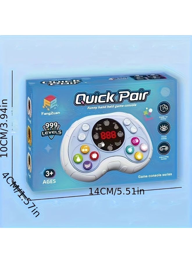 White Game Console Interactive Educational Learning Toy For Kids Brain Development - Image 3