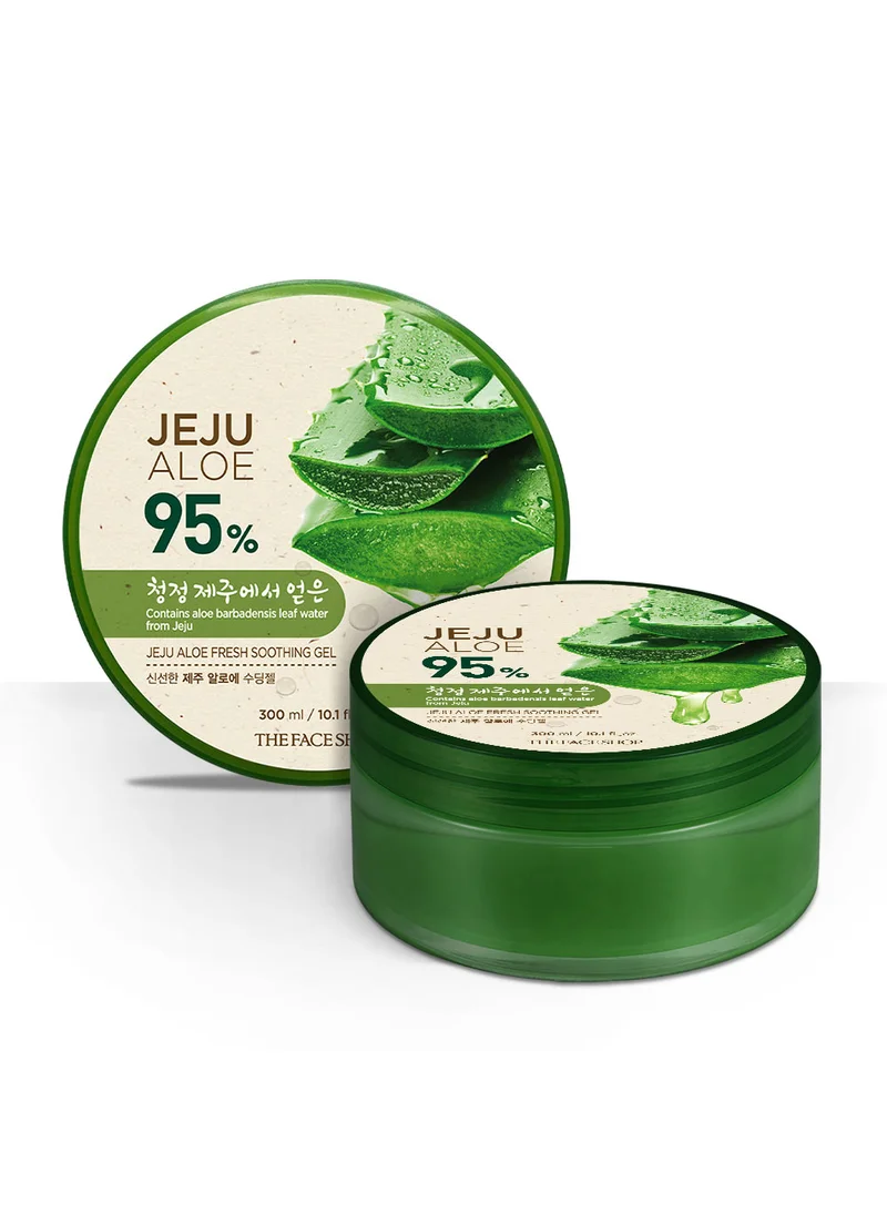 ذا فيس شوب JEJU ALOE REFRESHING SOOTHING GEL