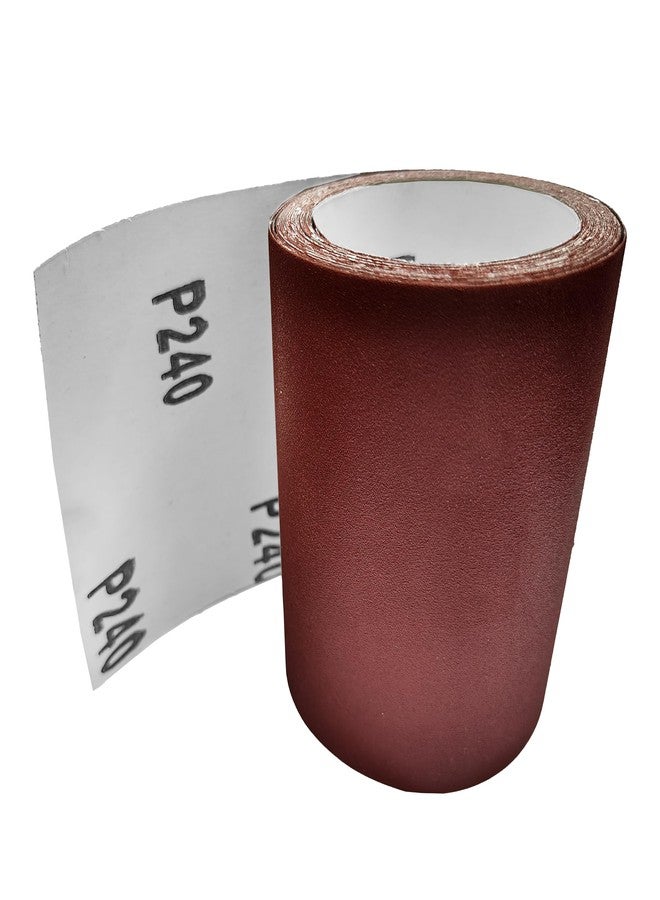 Harden Abrasive 240 Grit Sanding Roll 3.66"/93mm - 5 Metres Long, Aluminium Oxide Abrasive Sand Paper Dry Waterproof | For Automotive, Sanding Metal, Polishing Wood - 611958 - Image 1