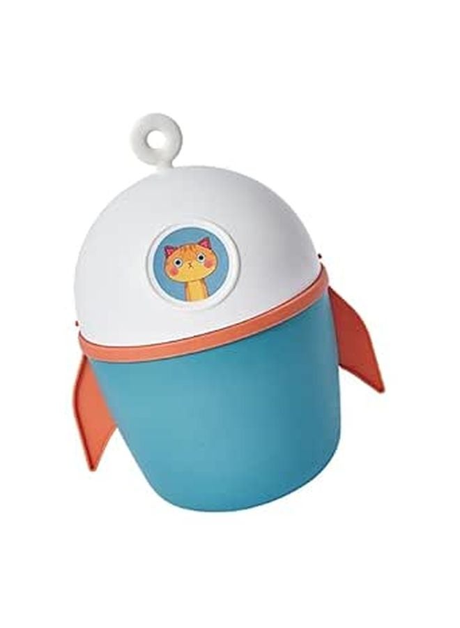 Compact Flip Lid Desktop Trash Can Mini Garbage Container For Office Bedroom Storage - Image 1