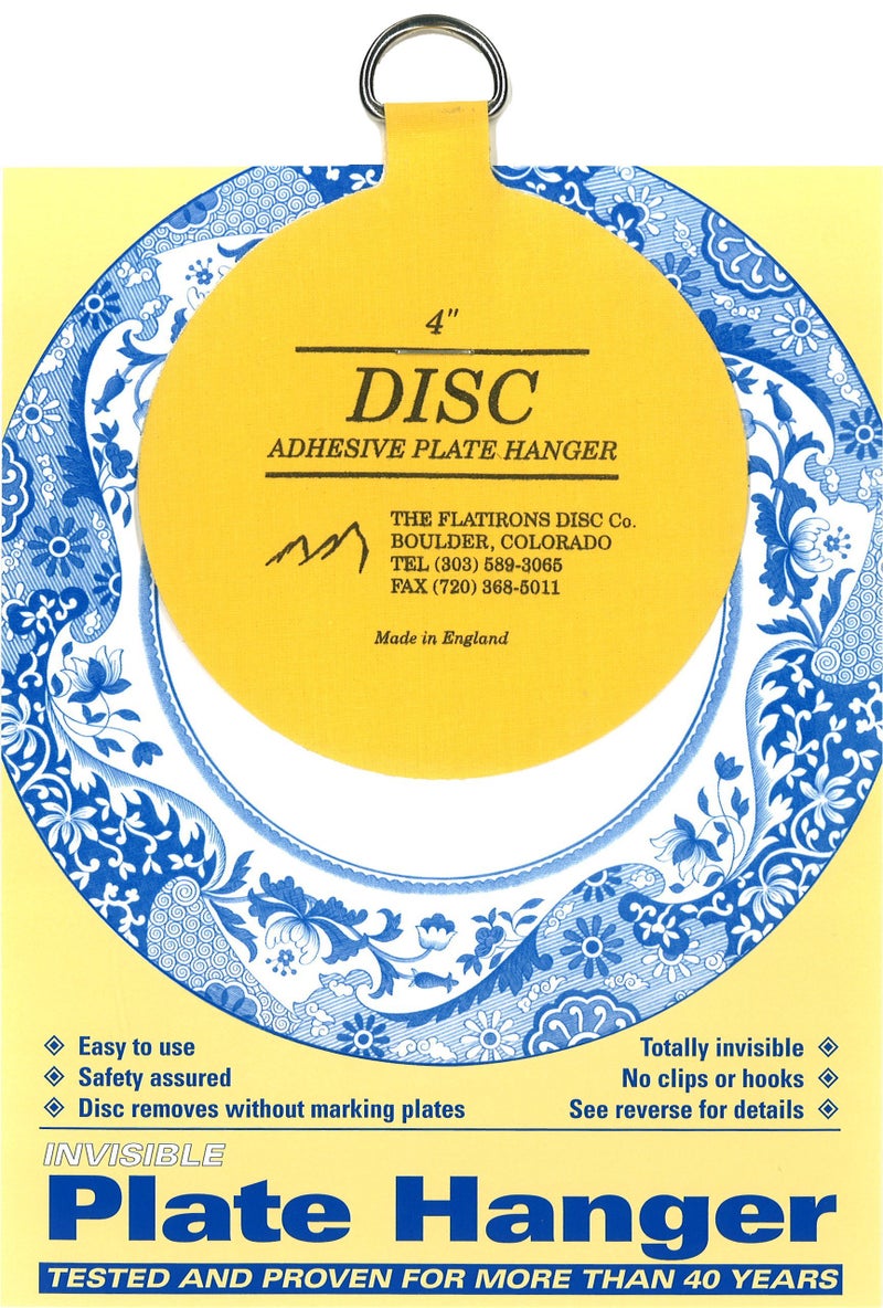 Flatirons Disc Invisible Plate Hanger 4inch