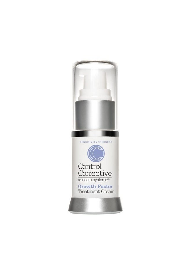 CONTROL CORRECTIVE SKIN CARE SYSTEMS Control Corrective Growth Factor Treatment Cream 0.5 Oz An Elegant Facial Cream For Calming Down Skin After Peels Microdermabrasion Or Retinol Usage Diminishes Visible Scars Soothes Irritation  - Image 1