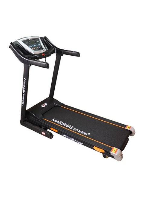 PKT-165-1 Foldable Automatic Incline LCD Display Low Noise 3 HP DC Motor Treadmill With Massager Shock Absorption Heart Rate Monitoring USB Music Player and Speaker (with iPad/Phone Holder) For Home U