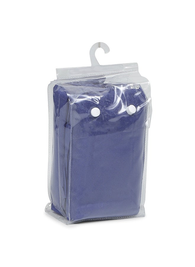 ستيتس عقد الحالة - طقم من 2 غطاء وسادة لغرفة النوم (أزرق داكن) مقاس 46 × 69 سم - Image 1