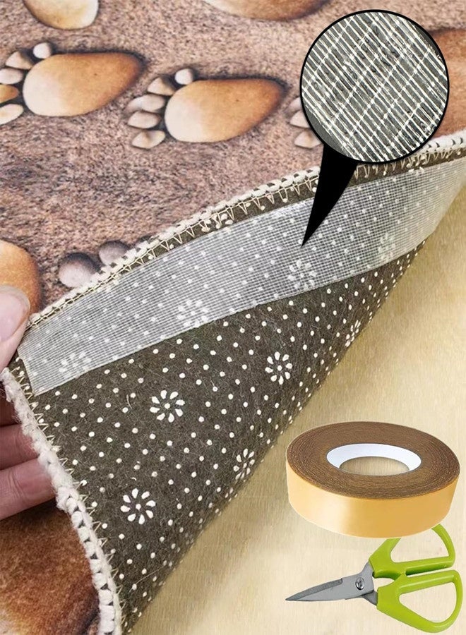 Osowake Extra Strong Double Sided Fabric Tape Heavy Duty for Clothes,Double Stick Fabric Tape for Carpet，Clothing 1inch x 66FT(20m) High Stickness Strong 2 Sided Tape - Image 4