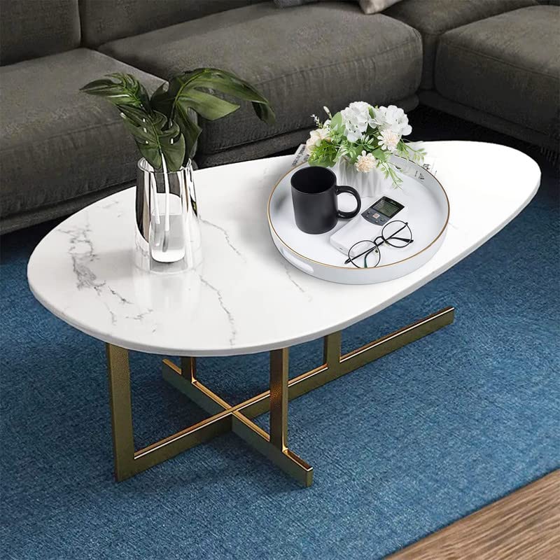 HOMANLY Decorative Tray Round Acrylic Tray with Handles Modern Vanity Tray and Serving Tray for Ottoman Coffee Table Kitchen Bathroom - Image 4