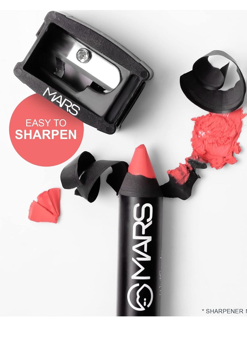 MARS Long Lasting Crayon Lipstick up to 12 Hours Stay 3.5 gm 08 I Am Powerful - Image 3