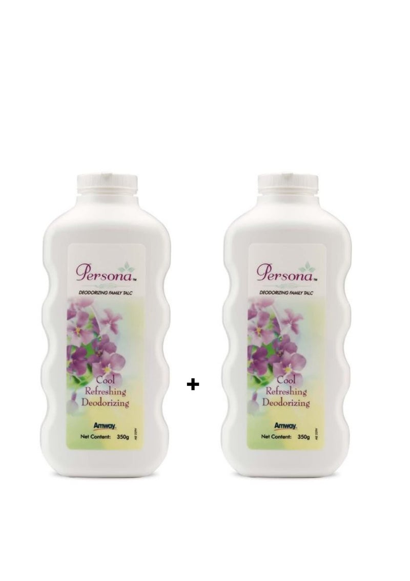 Amway Deodorizes Persona Talc Powder 350Gm,Qty-2 - Image 2