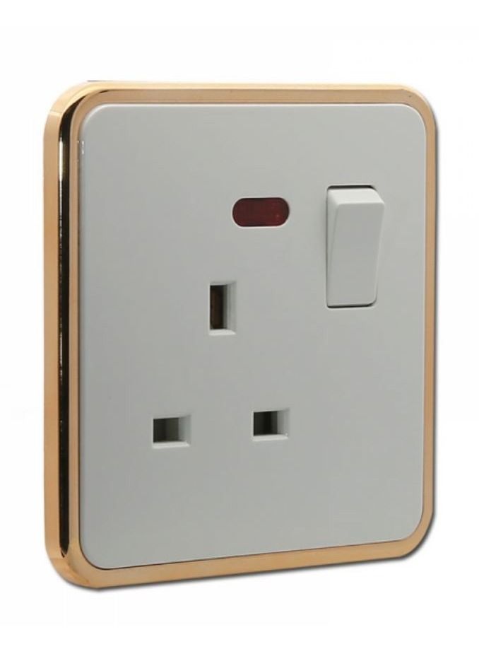 CHT 13 Amp Single Switch Socket - Image 3