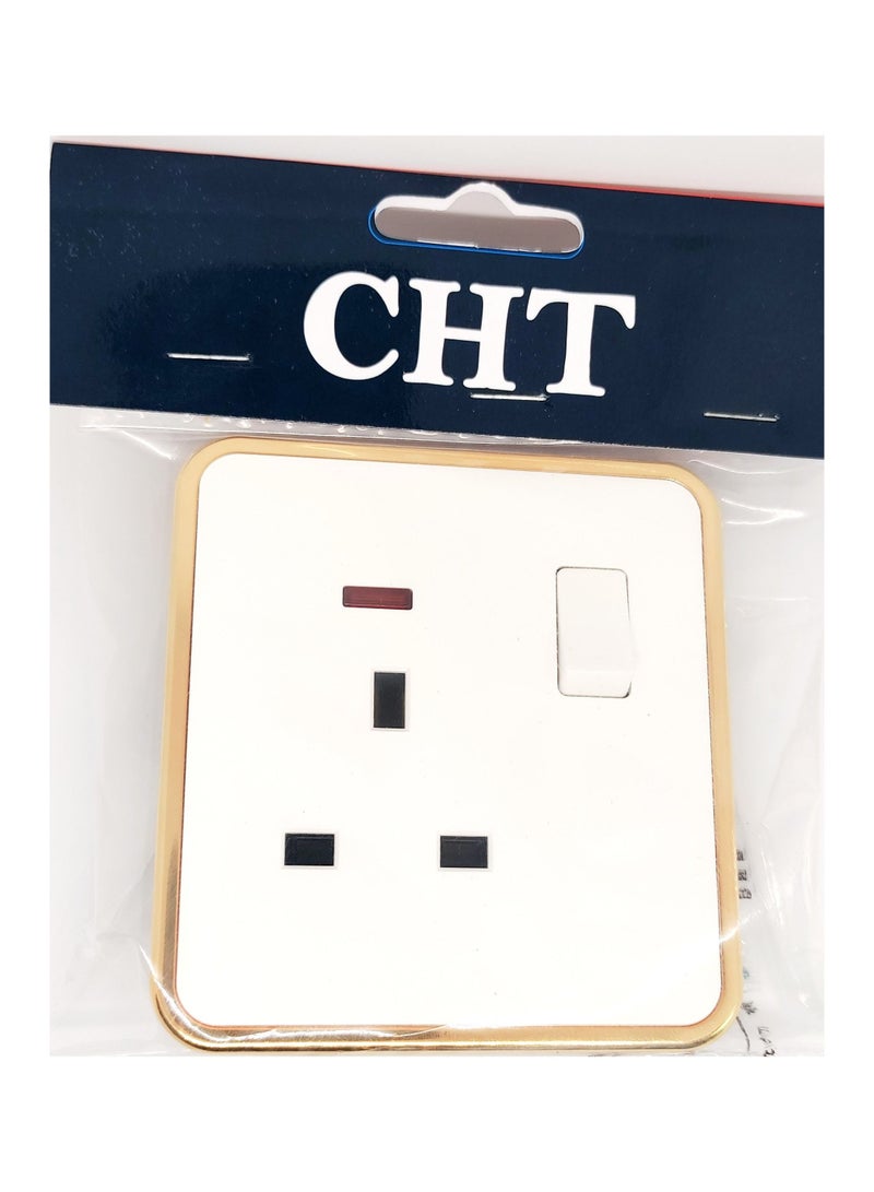 CHT 13 Amp Single Switch Socket - Image 2