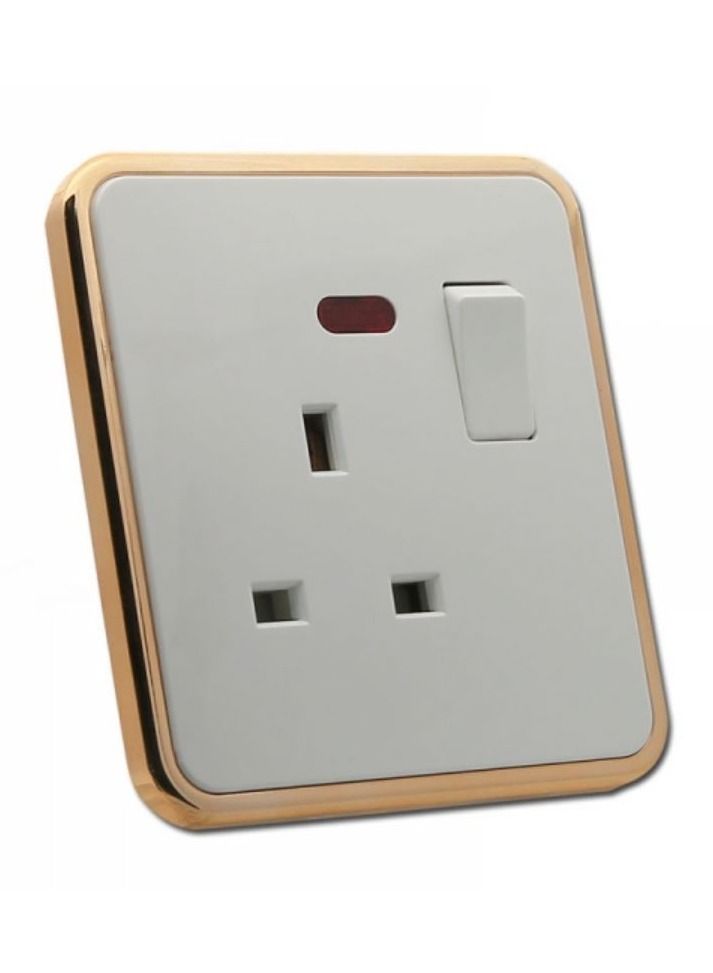 CHT 13 Amp Single Switch Socket - Image 1