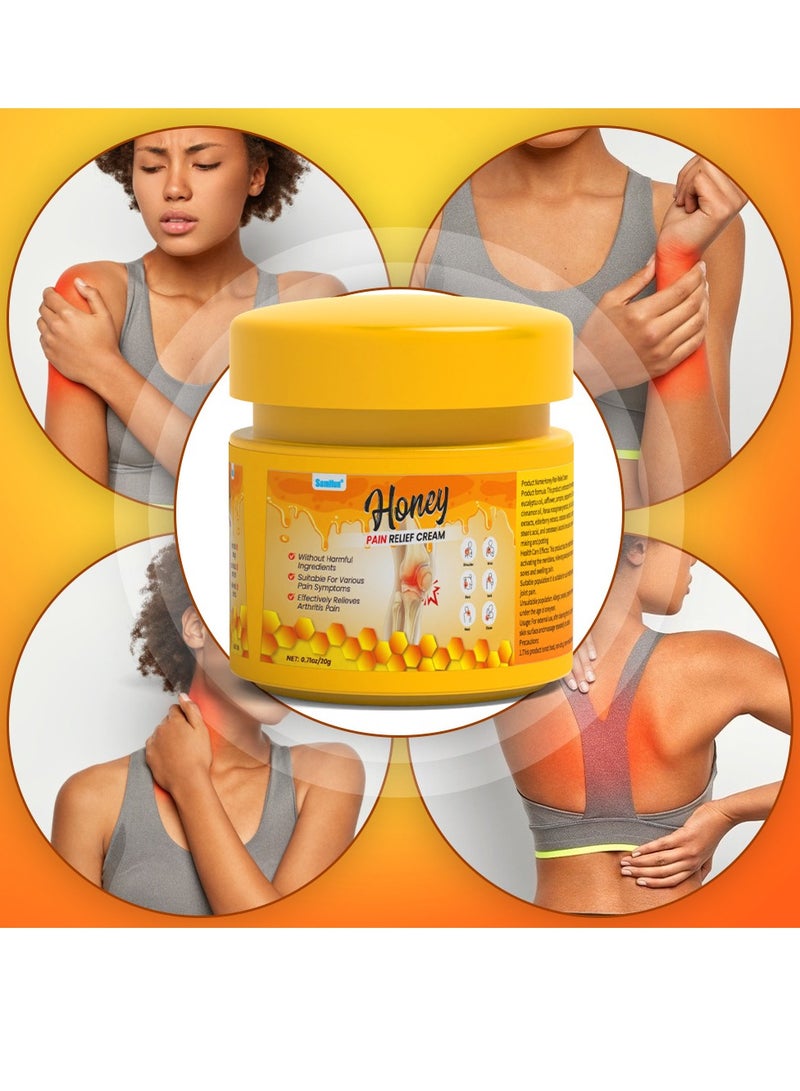 Sumifun Bee Venom Pain Relief Cream, Fast Absorbing Arthritis Joint Knee Analgesic Ointment，Meniscus Treatment Cream, Arthritis Knee Joint Muscle Ache Medical Plaster For Pain Relief，Synovial Meniscus Cream  - Image 4