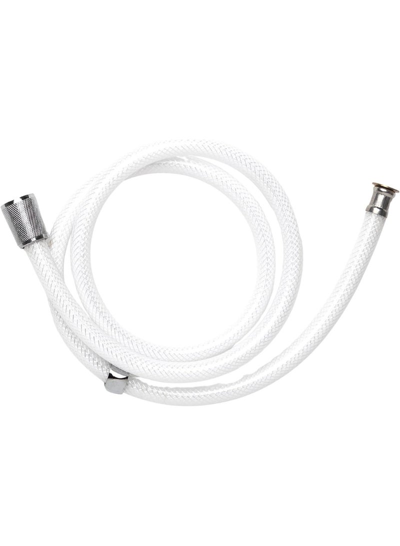 REEF Shattaf Hose PVC White 120cm – Durable Flexible Water Hose for Bathroom Use, RF-PVCH-01 - Image 2