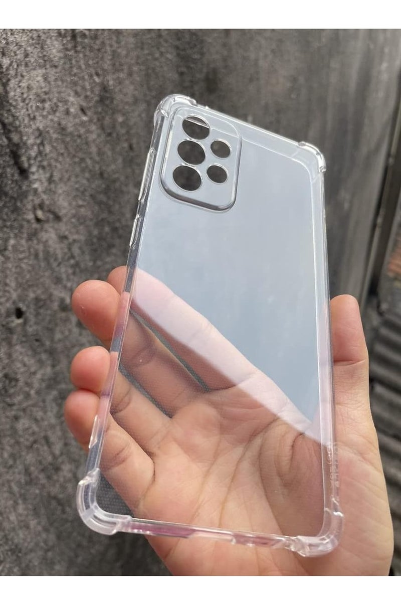 Samsung Galaxy A33 5G Clear Cover Case soft TPU Transparent Silicone Gel Back Protective Case shock Absorbent Reinforced Corner for Samsung Galaxy... - Image 3