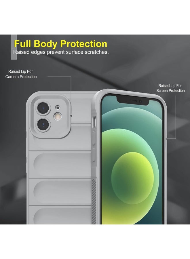 Premium Protection Back Silicone Case Compatible with Iphone 11 Magic Shield Shockproof Case with Camera Protection (Grey) - Image 5