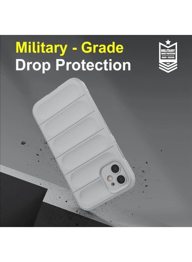 Premium Protection Back Silicone Case Compatible with Iphone 11 Magic Shield Shockproof Case with Camera Protection (Grey) - Image 3