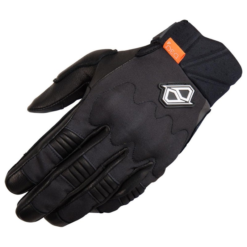 MSR Tactical Mens Gloves, Touchscreen Capable | Motorcycle | Paintball | Airsoft | ADV Wind Blocking Gloves W/D3O Large Black - Image 1