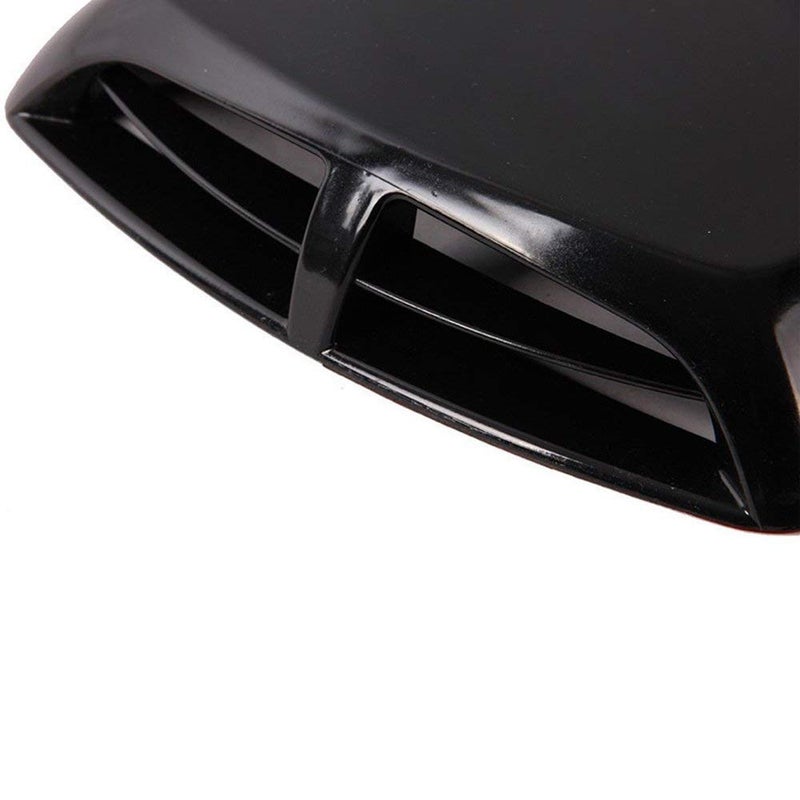 AUTOSiTY Car Decorative Bonnet Hood Scoop Twin Head (Black) Article No.86 - Image 2