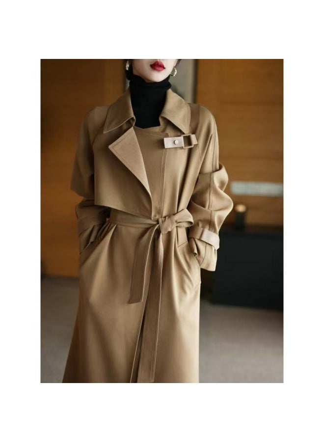 معطف ترينش كاكي - Image 2