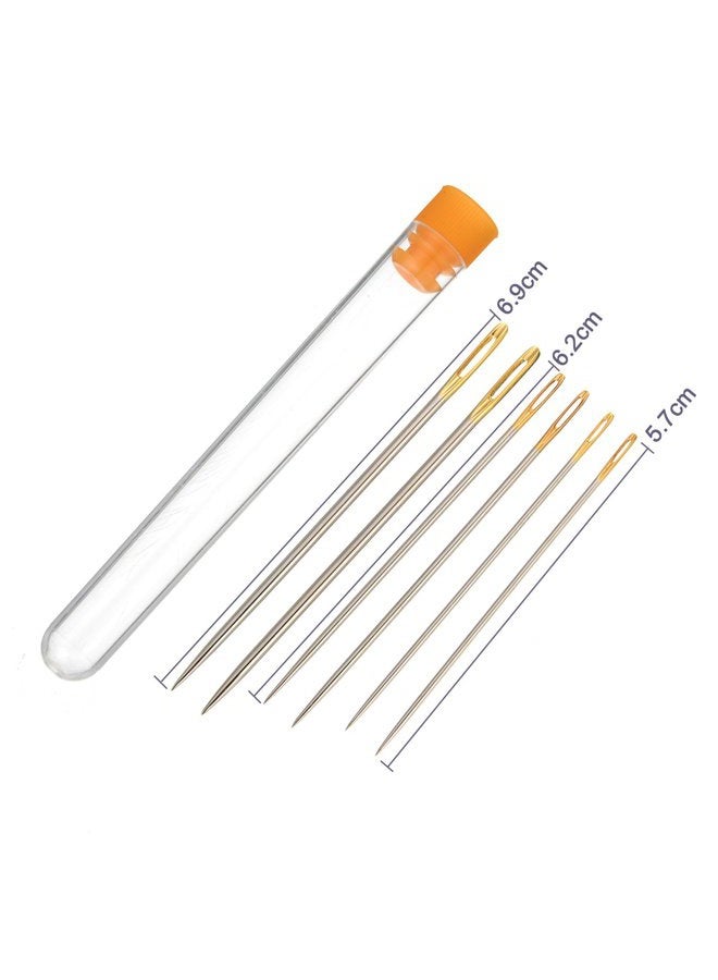 Shappy 15 Pieces Bookbinding Kit Starter Tools Set Bone Folder Paper Creaser, Waxed Thread, Awl, Large-Eye Needles for DIY Bookbinding Crafts and Sewing Supplies - Image 5