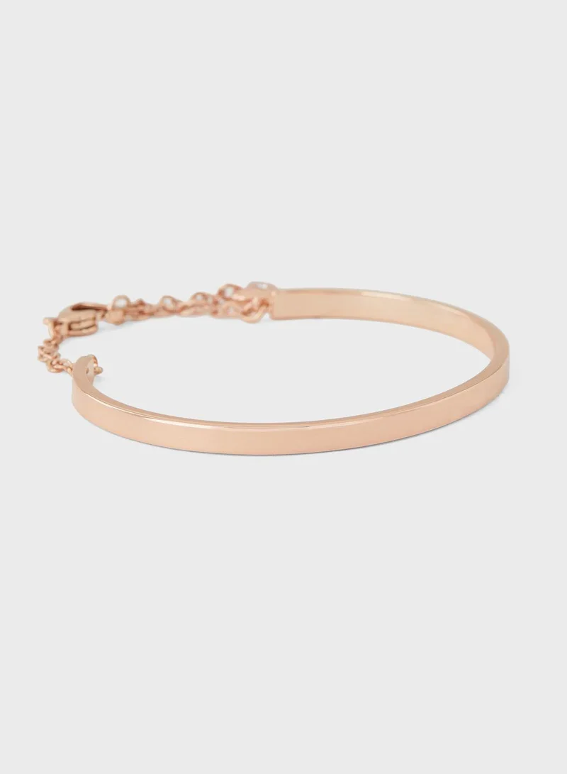 BUCKLEY LONDON Heart Bangle Bracelet