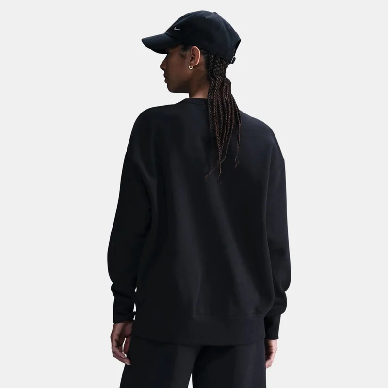 Nike Black Women's Sportswear Phoenix Sweatshirt for Women | Best Price UAE