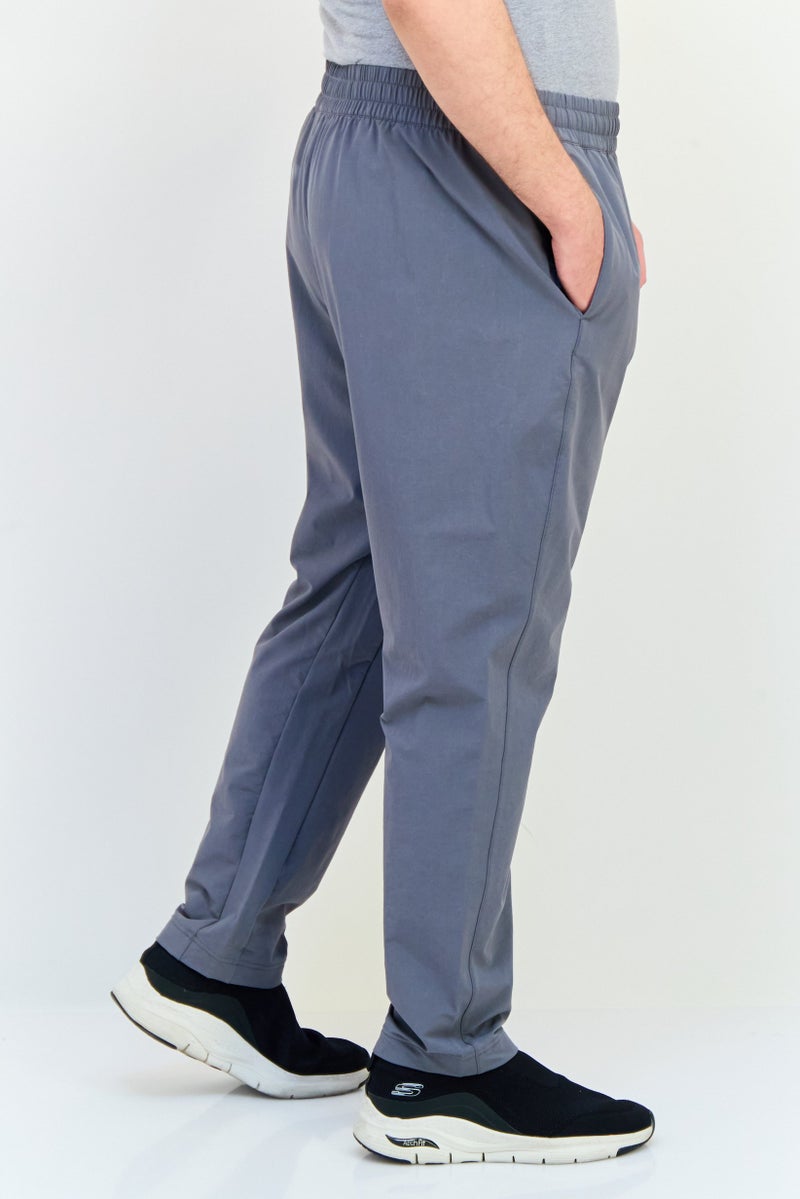 Reebok Men Sportswear Fit Outdoor Sweatpants, Grey - Image 2
