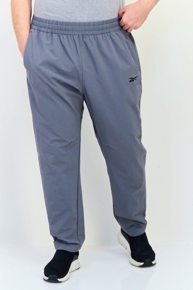 Reebok Men Sportswear Fit Outdoor Sweatpants, Grey - Image 1