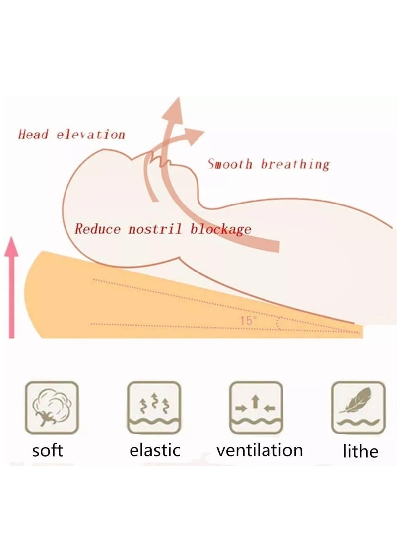 Anti backflow Pillow, Baby Mattress, Anti Headband