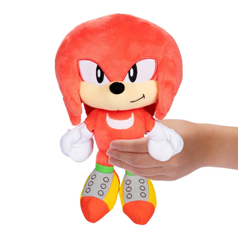 Sonic The Hedgehog 9" Basic Plush â€“ Knuckles (Polygbag 4L) - Image 2