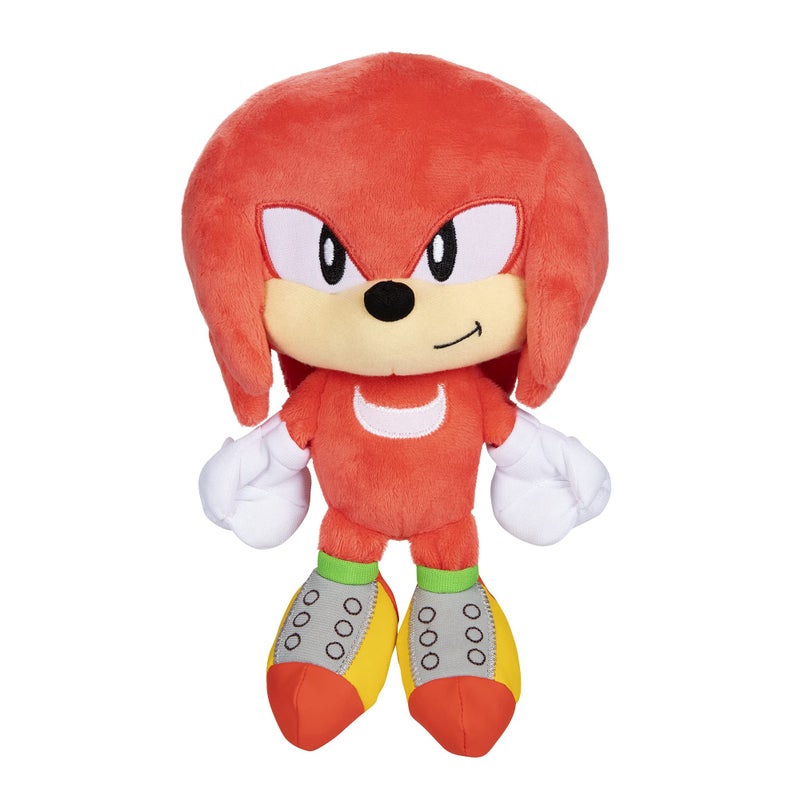 Sonic The Hedgehog 9" Basic Plush â€“ Knuckles (Polygbag 4L) - Image 1