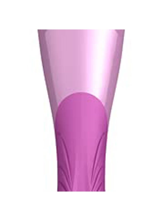 ShaveMOB Ladies Replacement Non-Slip Razor Handle - Pink and White - Image 2