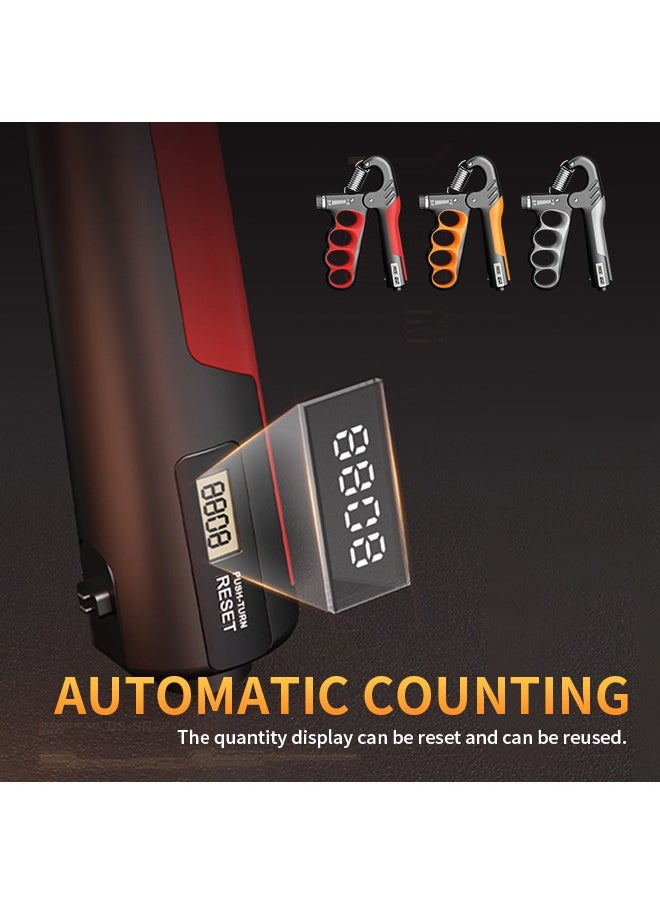 Generic - Grip Exerciser with Comfortable Grip, Electronic Hand Gripper with Adjustable Resistance and Automatic Counting for Hand Training - Image 1