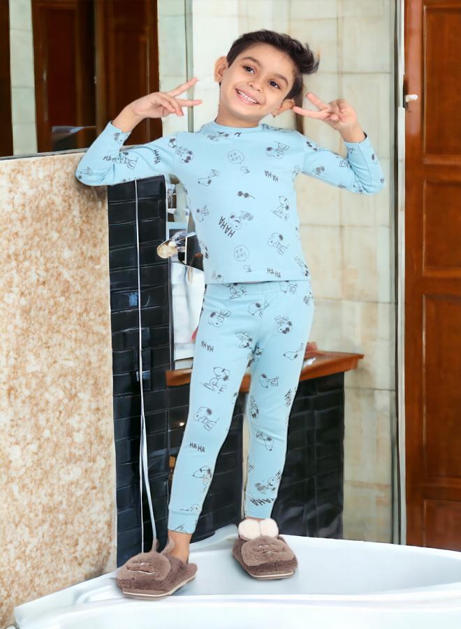 Sleep Heater for 1-Year-Olds, Made of High-Quality Lycra for Winter 2024, with Premium Soft Fabric, Playful and Attractive Printed Designs, Offering Comfort and Elegance