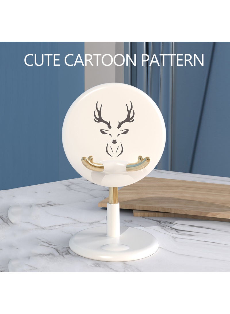 NIBEMINENT Multifunctional Cartoon Pattern Phone Holder Pink - Image 3