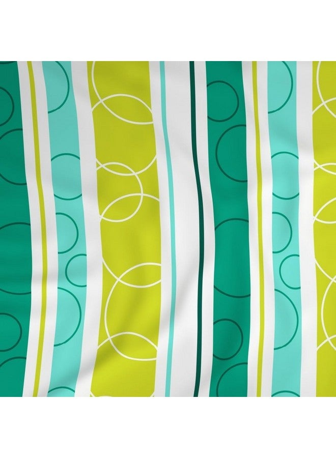 Dreamscape Microfiber Wrinkle & Fade Resistant Double Bedsheet with 2 Pillow Covers - (Size 87 x 94 inches, 140TC, Colour - Green) - Image 4