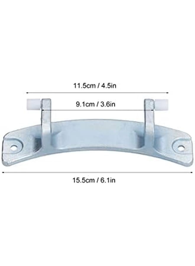 Junlucki Washer Door Hinge Washing Machine Door Buckle Universal Aluminum Alloy Door Hinge Door Striker Kit Washer Door Hinge Replacement For Front Loading Washing Machine - Image 4