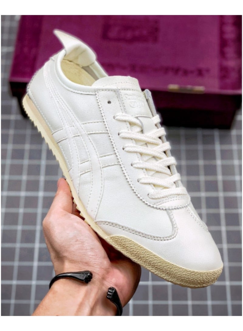 Onitsuka Tiger Onitsuka Tiger MEXICO 66 Deluxe Japan-made lambskin sneakers 