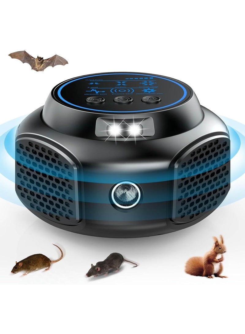 Generic Ultrasonic Rodent Repeller – High-Power 4-in-1 Smart Indoor Mouse and Squirrel Deterrent for Home Pest Control  - Image 2