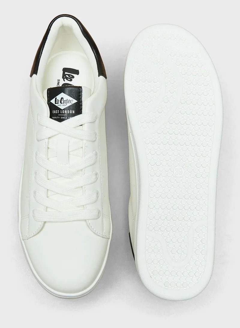 Lee Cooper Lace Up Low Top Sneakers
