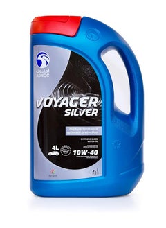 ADNOC ADNOC VOYAGER SILVER 10W40 SN ENGINE OIL 4L  - Image 1