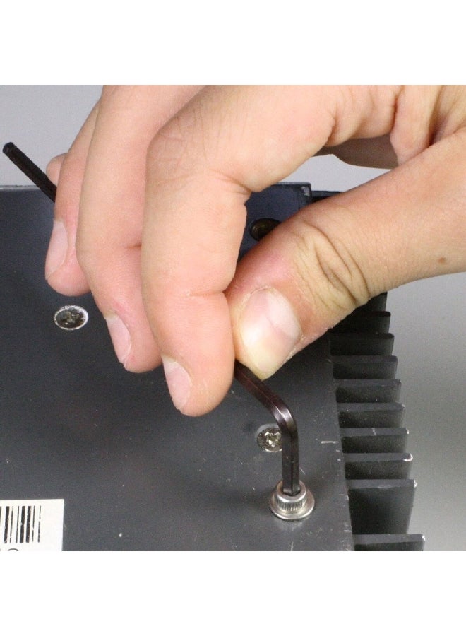 Eklind 7-Piece High-Quality Durable Compact L-Shaped Hex Key Set Black 0.974 x 14.986 x 12.7 cm 10107 - Image 5